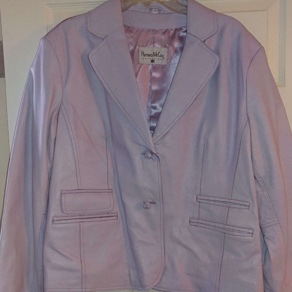 Soft. Spring Leather Jacket